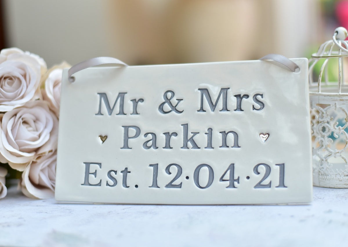 Bespoke Wedding Sign – Pookie - Wookie